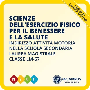 Laurea magistrale in attività motoria nella scuola secondaria LM-67