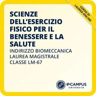 Laurea magistrale LM-67 indirizzo Biomeccanica