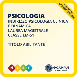 Laurea magistrale LM-51 in Psicologia clinica e dinamica