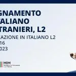 L'insegnamento dell'Italiano agli stranieri, L2