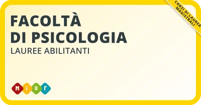 Lauree abilitanti in psicologia