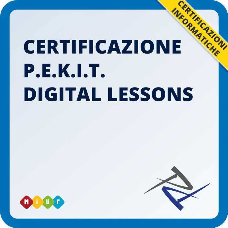 Certificazione Pekit Digital Lessons