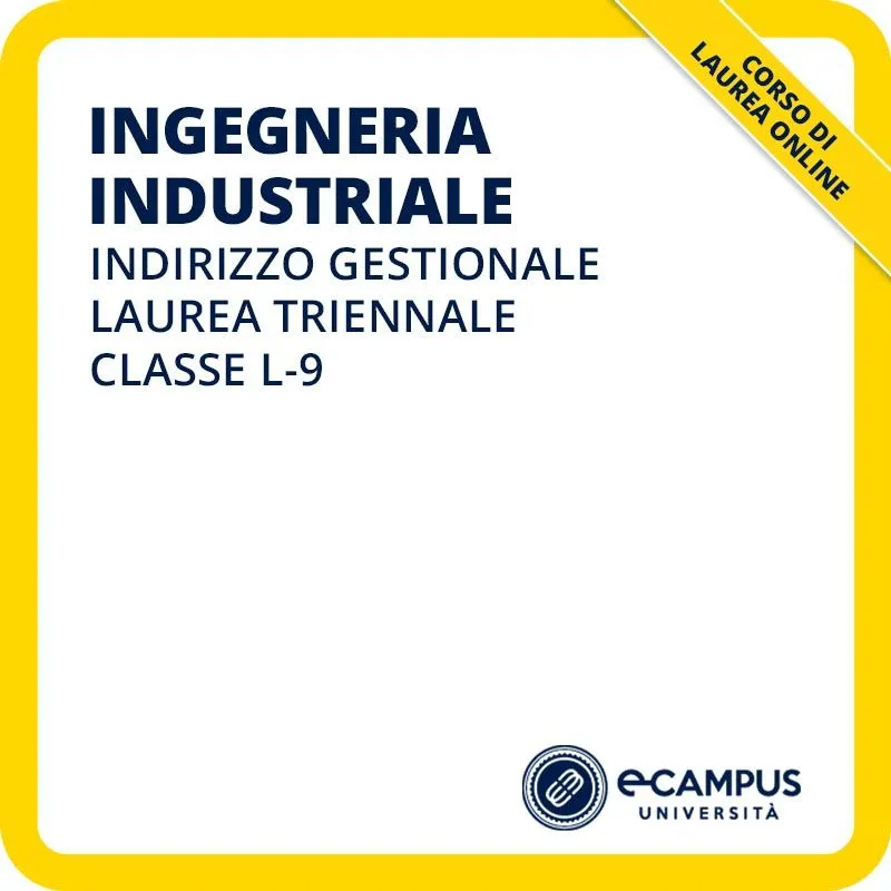 Ingegneria industriale indirizzo Gestionale