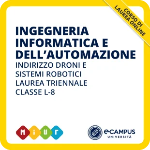 Laurea triennale in Ingegneria informatica e dell'automazione curriculum Droni e sistemi robotici L-8