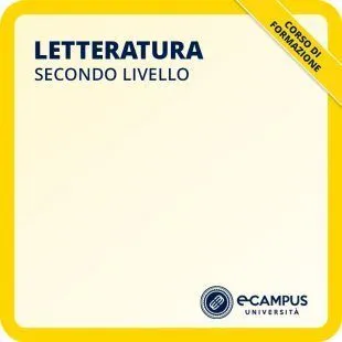 Corso di formazione di secondo livello in letteratura