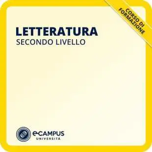 Corso di formazione di secondo livello in letteratura