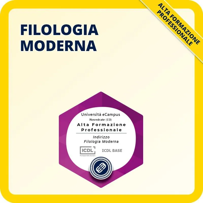 Corso di alta formazione professionale in filologia moderna
