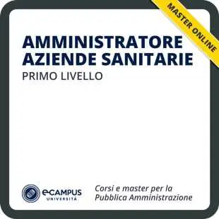 Master di I livello - Amministratore aziende sanitarie