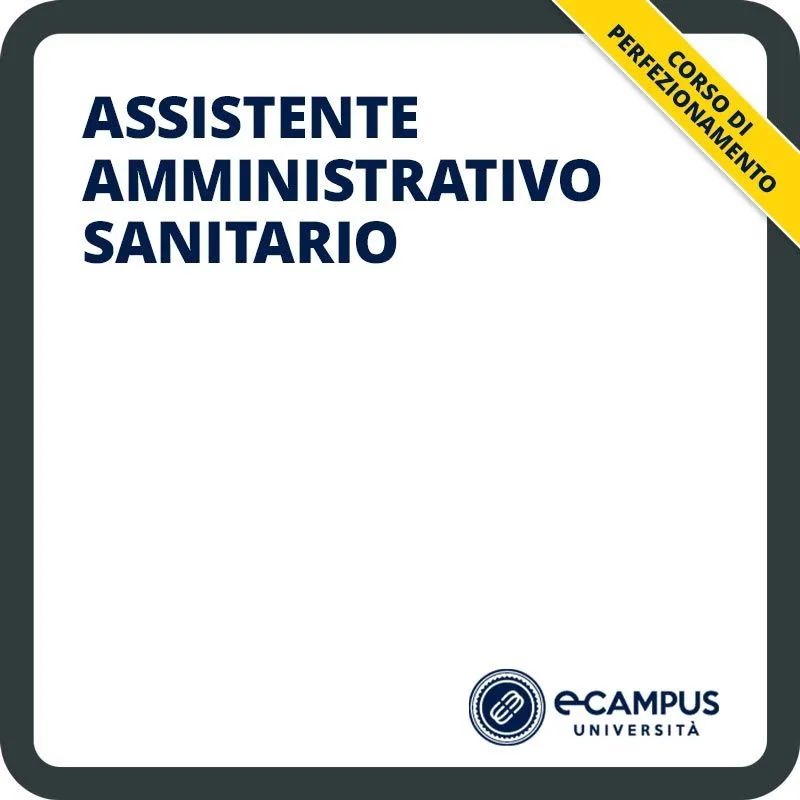 Assistente amministrativo sanitario, corso di perfezionamento per la Pubblica Amministrazione
