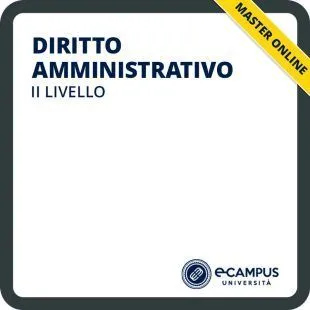 Master in diritto amministrativo di II livello per la Pubblica Amministrazione