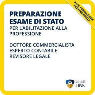 Corso di alta formazione per la preparazione all'esame di stato delle professioni contabili
