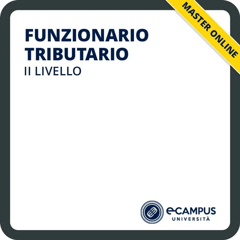 Funzionario tributario, master di II livello per la Pubblica Amministrazione