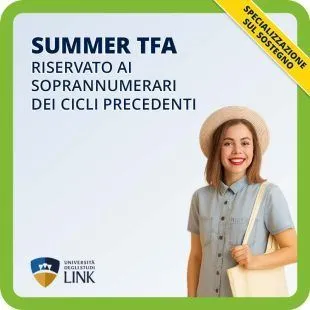 Summer TFA - TFA estivo sul sostegno riservato ai soprannumerari dei cicli precedenti