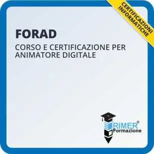 FORAD - Corso e certificazione per animatore digitale