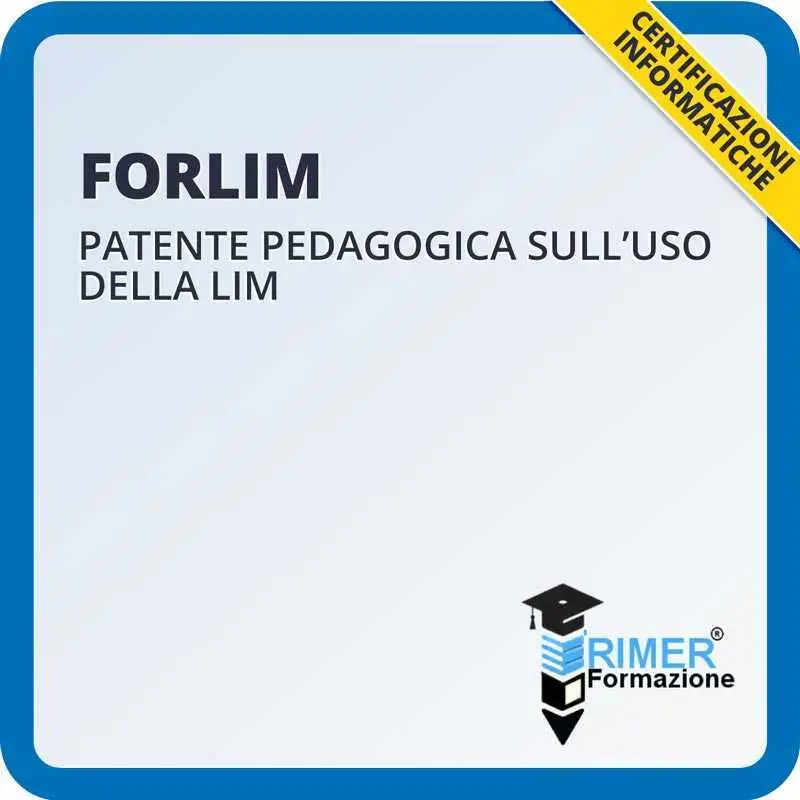 ForLIM - Patente pedagogica sull'uso della LIM