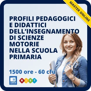 Master in profili pedagogici e didattici dell’insegnamento di scienze motorie nella scuola primaria