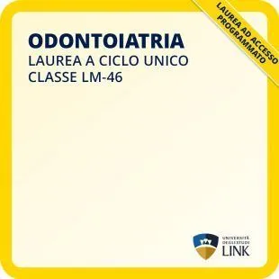 Laurea a ciclo unico LM-46 in Odontoiatria