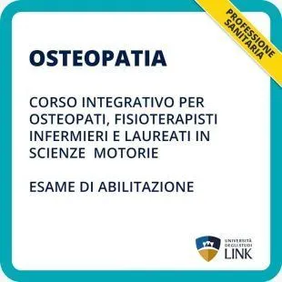 Percorso abilitante alla professione di osteopata
