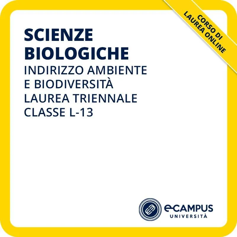 Scienze biologiche indirizzo Ambiente e biodiversità