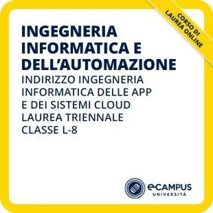 Laurea triennale in Ingegneria informatica e dell'automazione indirizzo ingegneria informatica delle app e dei sistemi cloud