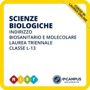 Laurea triennale in Scienze biologiche curriculum Biosanitario e molecolare L-13