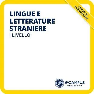 Corso di formazione di I livello in Lingue e letterature straniere