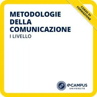 Corso di formazione di I livello in Metodologia della comunicazione