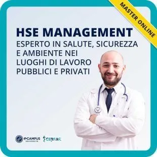 HSE management - Esperto in salute, sicurezza e ambiente nei luoghi di lavoro pubblici e privati