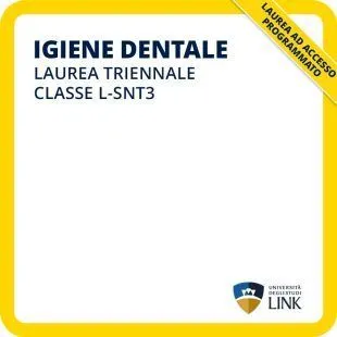 Laurea triennale in Igiene dentale L-SNT/03